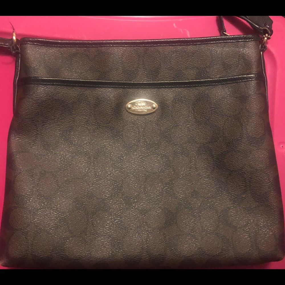 Coach crossbody with a lot of life left in it!
